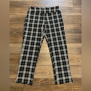 Zac & Rachel Monochrome Checkered Trousers